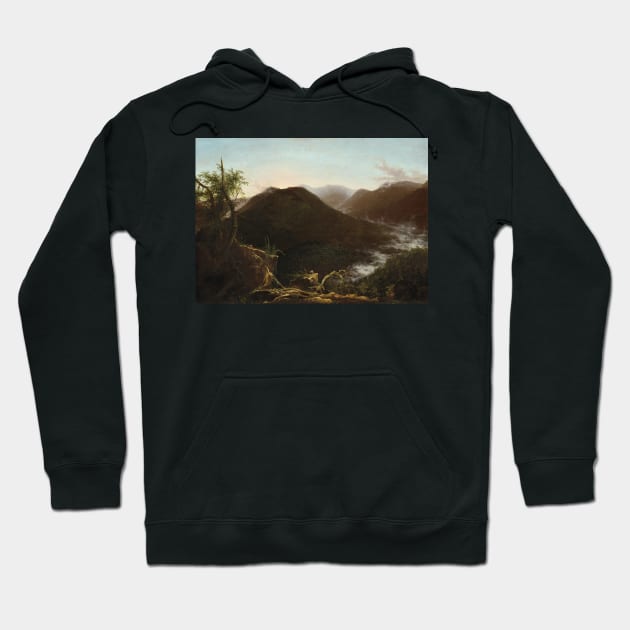 Sunrise in the Catskills by Thomas Cole Hoodie by Classic Art Stall